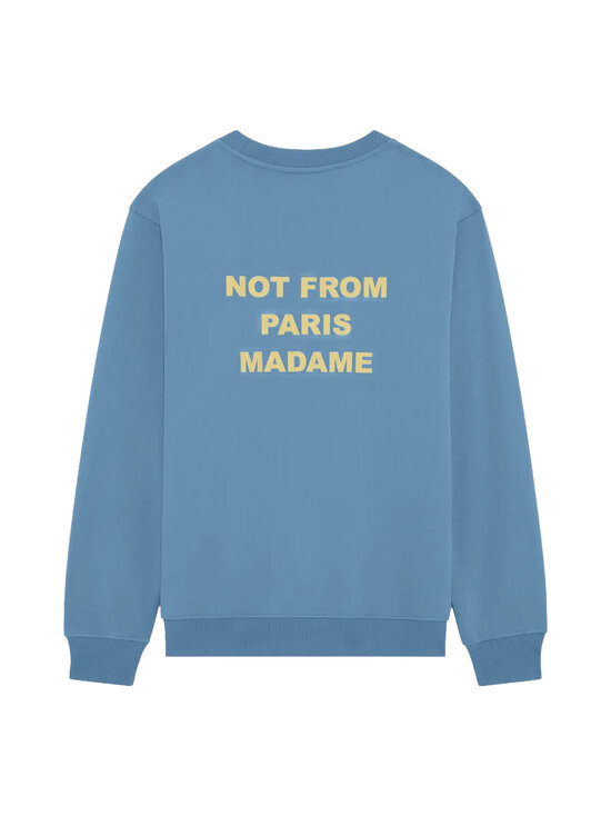 Drôle de Monsieur - Le Sweatshirt Slogan džemperis - ATBL / ATLANTIC BLUE | Stockmann - photo 2