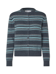 Samsoe Samsoe - Kardigan Nor Short - CLR002718 OMBRE BLUE ST. | Stockmann