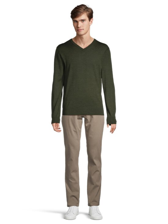 CONSTRUE - Dubai V-Neck -merinovillaneule - DK.GREEN 105222 - photo 2 CONSTRUE - Dubai V-Neck -merinovillaneule - DK.GREEN 105222 | Stockmann - photo 2
