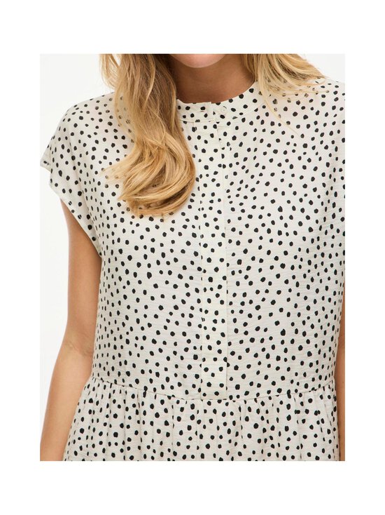 Vila - ViMame Midi -mekko - CLOUD DANCER AOP:BLACK DOTS | Stockmann - photo 5