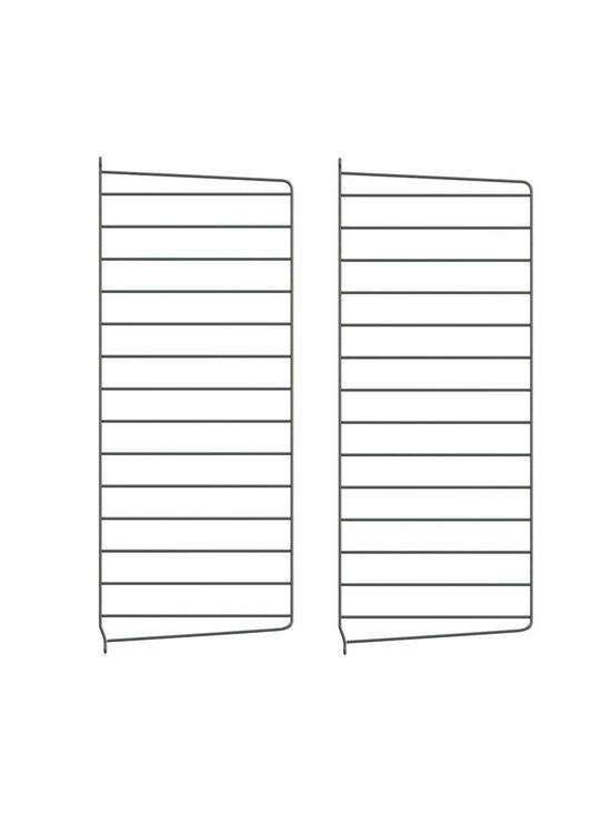 String - String System -seinäsivupaneelit tummanharmaa 75 x 30 cm - GREY | Stockmann - photo 1