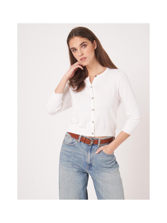Repeat - Neuletakki - WHITE (1001) - photo 4 Repeat - Neuletakki - WHITE (1001) | Stockmann - photo 4