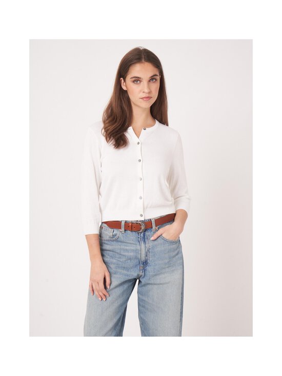 Repeat - Neuletakki - WHITE (1001) - photo 5 Repeat - Neuletakki - WHITE (1001) | Stockmann - photo 5