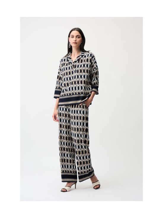 Joseph Ribkoff - Pluus Geometric Print Boxy - 3316 MIDNIGHT BLUE/MULTI | Stockmann - photo 4