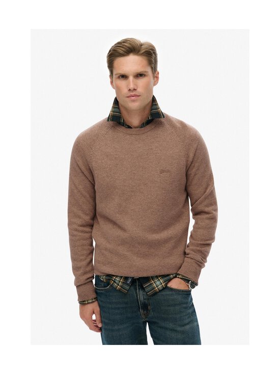 Superdry - Wool Blend -neule - H8P MACADAMIA BROWN MARL - photo 3 Superdry - Wool Blend -neule - H8P MACADAMIA BROWN MARL | Stockmann - photo 3