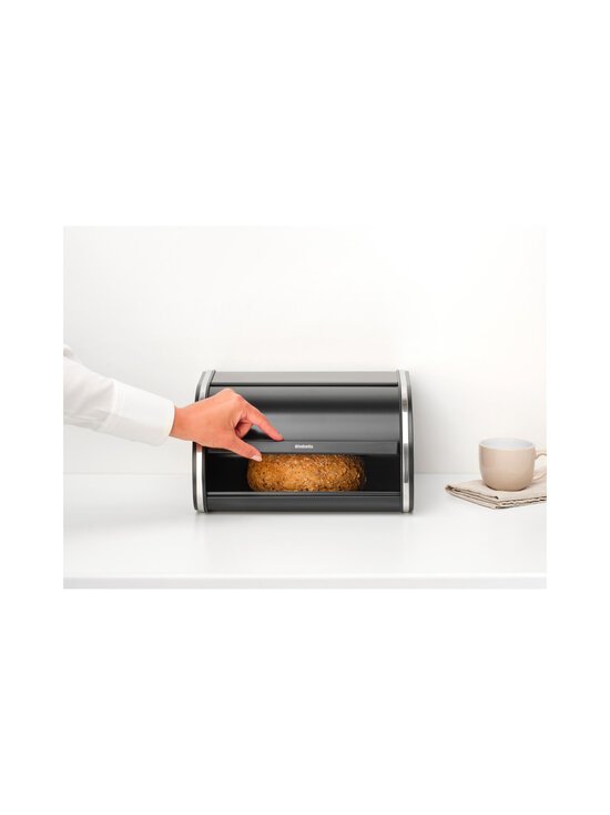 Brabantia - Roll Top Medium -leipälaatikko - MATT BLACK | Stockmann - photo 6