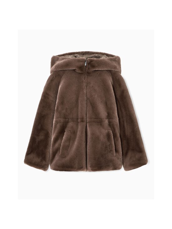Emporio Armani - Caban Fake Fur -toppatakki - U6125 TAUPE - photo 2 Emporio Armani - Caban Fake Fur -toppatakki - U6125 TAUPE | Stockmann - photo 2