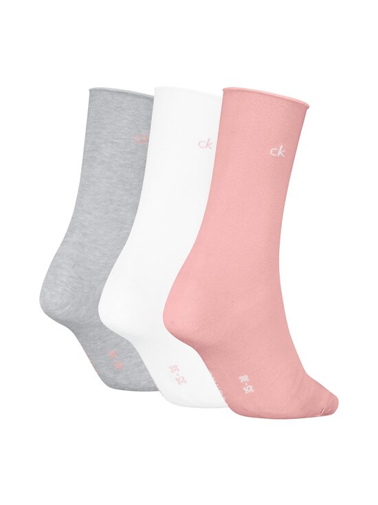 Calvin Klein - Rolltop zeķes 3-pāri - 003 PINK - photo 2 Calvin Klein - Rolltop zeķes 3-pāri - 003 PINK | Stockmann - photo 2