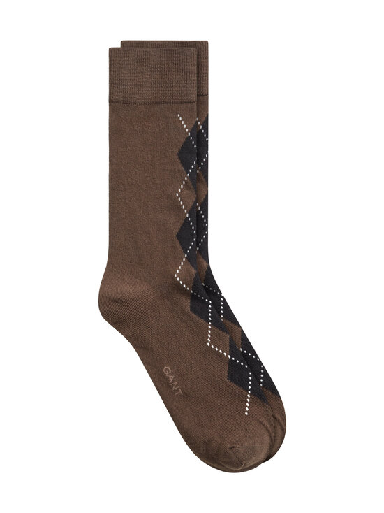 GANT - Placed Argyle -sukat - 262 SHADOW BROWN | Stockmann - photo 1