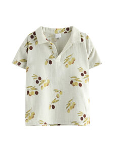Lindex - Short Sleeved -paita - 8884 GREEN | Stockmann