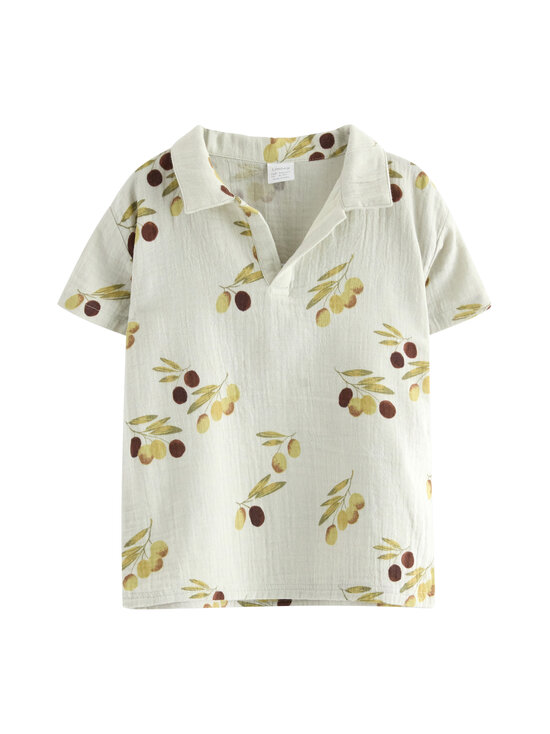 Lindex - Short Sleeved -paita - 8884 GREEN | Stockmann - photo 1