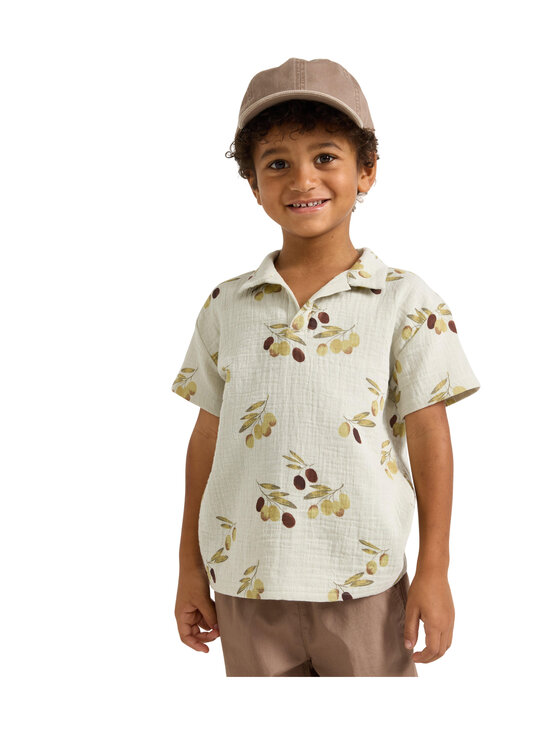 Lindex - Short Sleeved -paita - 8884 GREEN | Stockmann - photo 3