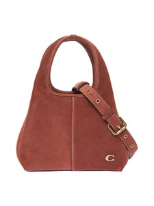 Coach - Lana Shoulder -nahkalaukku - B4/CLAY | Stockmann