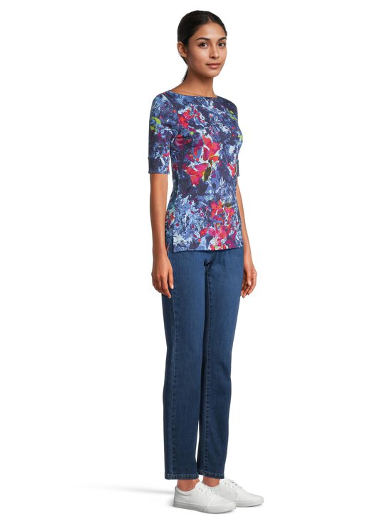 Lauren Ralph Lauren - Judy Mid Sleeve krekls - BLUE MULTI - photo 4 Lauren Ralph Lauren - Judy Mid Sleeve krekls - BLUE MULTI | Stockmann - photo 4