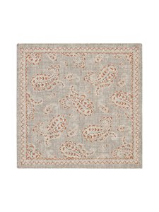 Stockholm Kravatt - Hankie Double Face Paisley Flower -silkkitaskuliina - 4 GREY | Stockmann