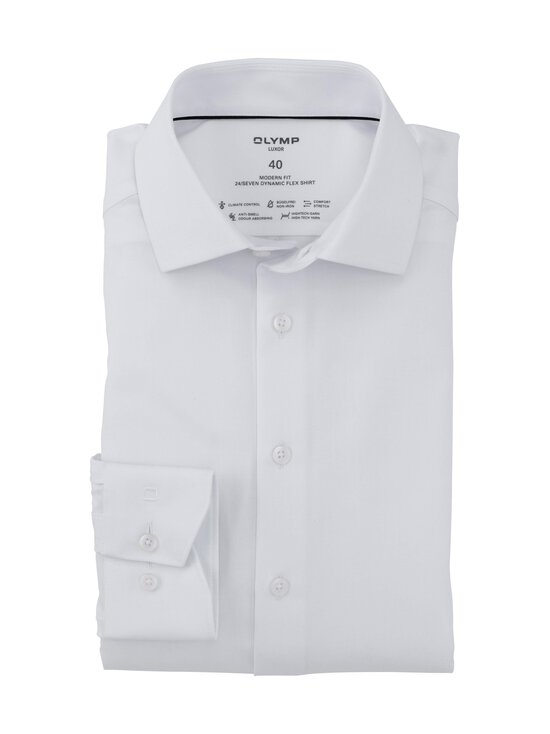 Olymp - Solid Moderns Fit Krekls ar apkakli - 00 WHITE - photo 1 Olymp - Solid Moderns Fit Krekls ar apkakli - 00 WHITE | Stockmann - photo 1