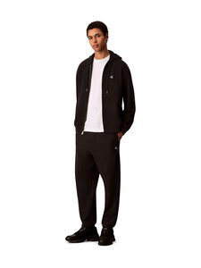 Calvin Klein Jeans - Terry Monogram Jogger -collegehousut - UB1 BLACK | Stockmann