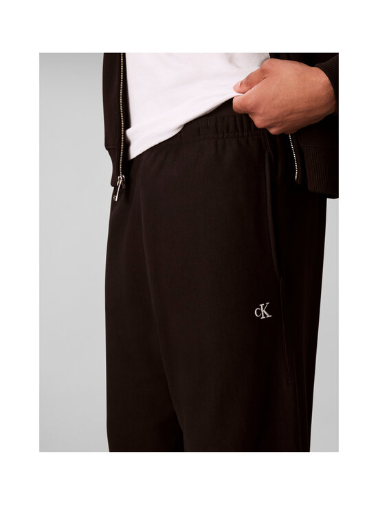 Calvin Klein Jeans - Terry Monogram Jogger -collegehousut - UB1 BLACK | Stockmann - photo 3