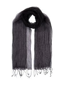 A+more - Natasha zīda maisījuma šalle 70 x 180 cm - BLACK | Stockmann