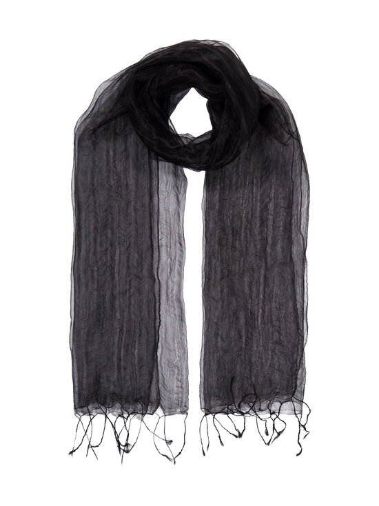 A+more - Natasha zīda maisījuma šalle 70 x 180 cm - BLACK | Stockmann - photo 1