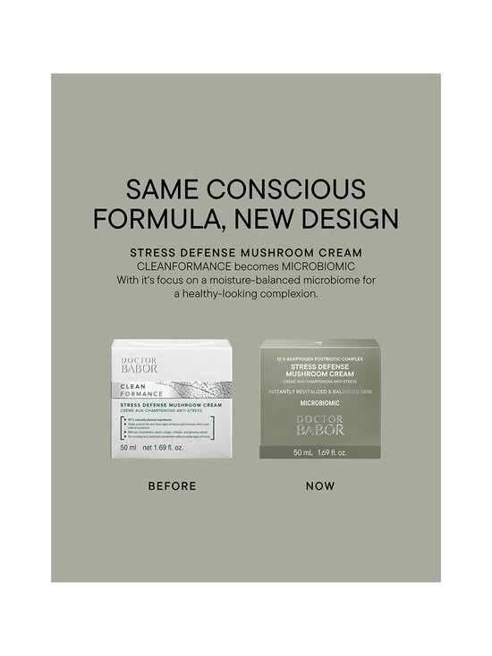Babor - Microbiomic Stress Defense Mushroom Cream -kasvovoide - NOCOL - photo 4 Babor - Microbiomic Stress Defense Mushroom Cream -kasvovoide - NOCOL | Stockmann - photo 4
