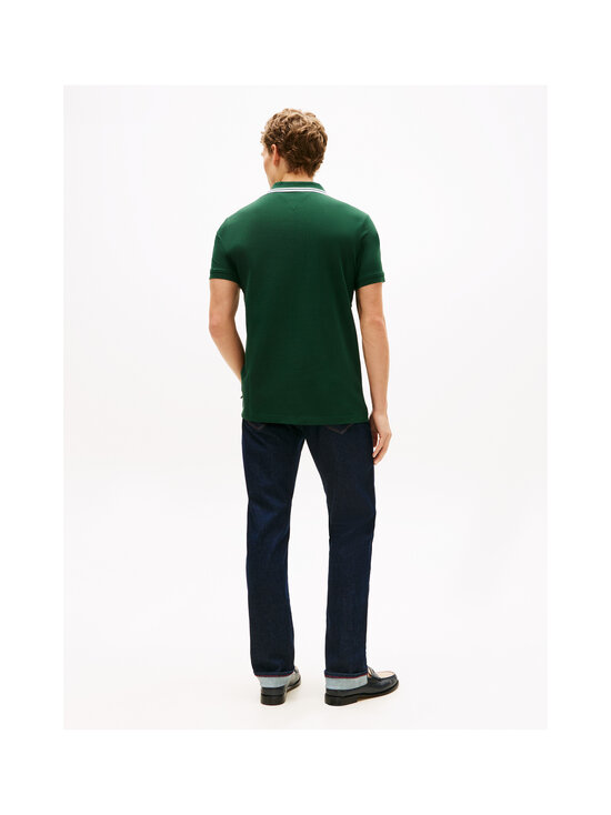 Tommy Hilfiger - Badge Pique polo krekls - MBN NOCTURNAL GREEN | Stockmann - photo 3