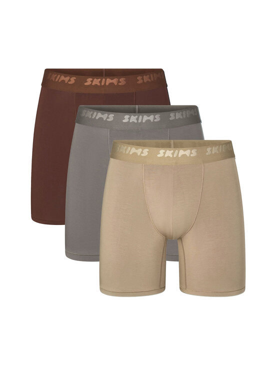 SKIMS - Stretch 5 Inch -bokserialushousut 3-pack - DESERT MULTI | Stockmann - photo 1