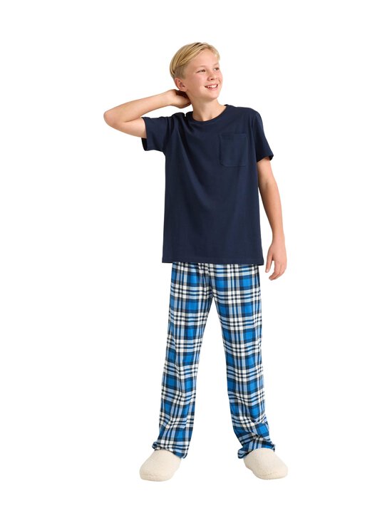 Lindex - Pidžamas krekls un bikses - 2521 DARK NAVY | Stockmann - photo 3