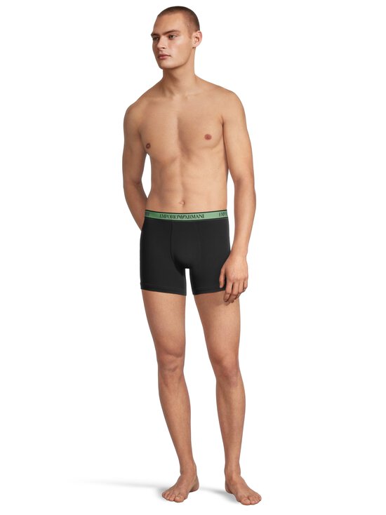 Emporio Armani - Bokseršorti 3 iepak. - MC061 BLACK/BLACK/BLACK | Stockmann - photo 7