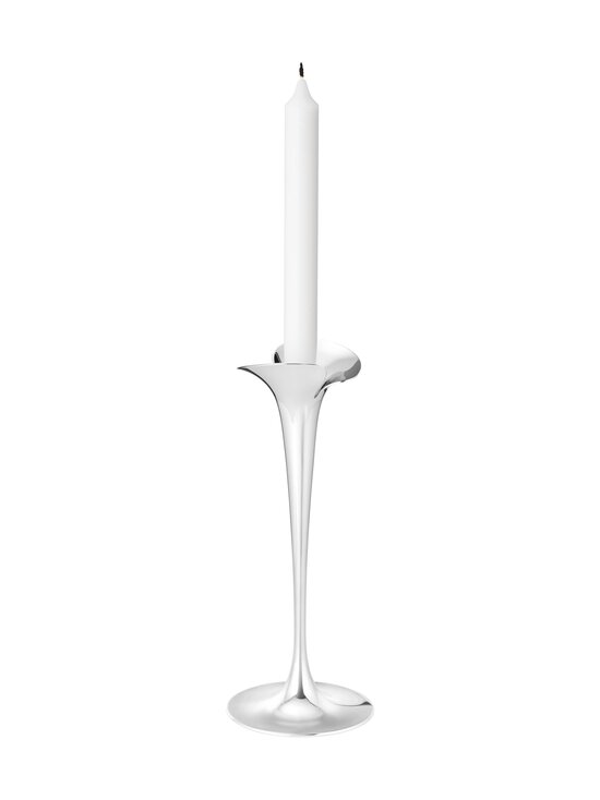 Georg Jensen - Bloom Large -kynttilänjalat 2 kpl - STEEL | Stockmann - photo 3