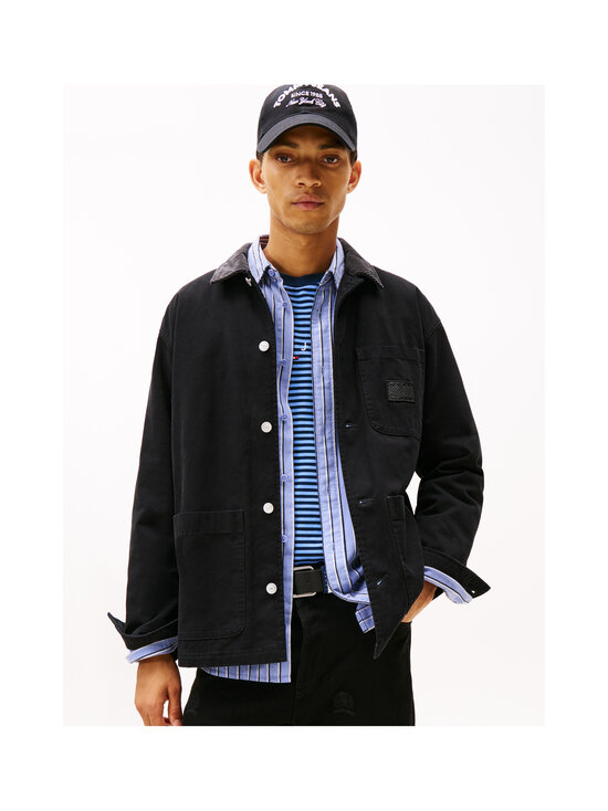 Tommy Jeans - Särkjakk Cotton Canvas Padded - BDS BLACK | Stockmann - photo 4