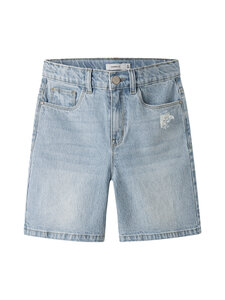 Name It - Nkfrose Long -shortsit - LIGHT BLUE BLEACHED DENIM | Stockmann