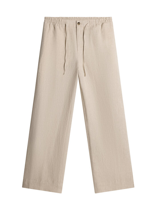 J.Lindeberg - Linased püksid Noah Drape Linen - U029 MOONBEAM | Stockmann - photo 1