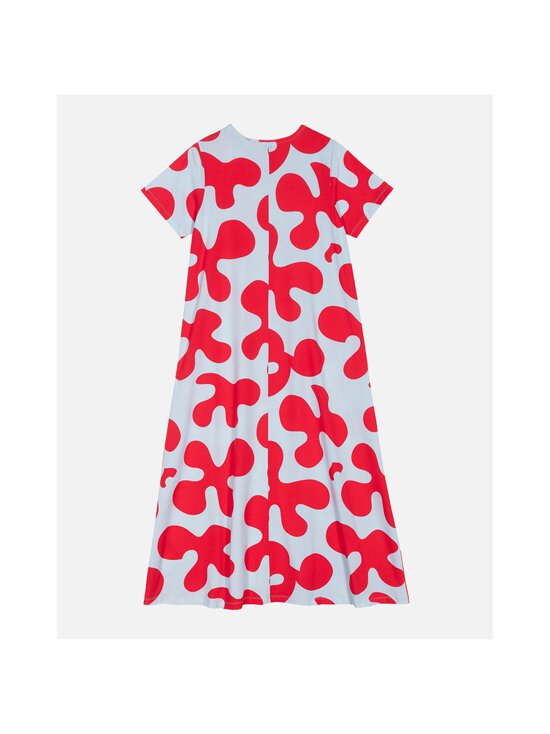 530 LIGHT BLUE, RED Marimekko Kalliokielo Pulloposti -trikoomekko |  Arkimekot | Stockmann