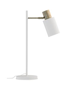 Design by Grönlund - Flare-pöytävalaisin - MATT WHITE / MATT BRASS Design by Grönlund - Flare-pöytävalaisin - MATT WHITE / MATT BRASS | Stockmann