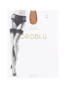 Oroblu - Lycia 15 den -sukkanauhasukat - SUN (RUSKEA) | Stockmann