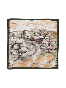 Eton - Motif-silkkitaskuliina - 34 BEIGE | Stockmann