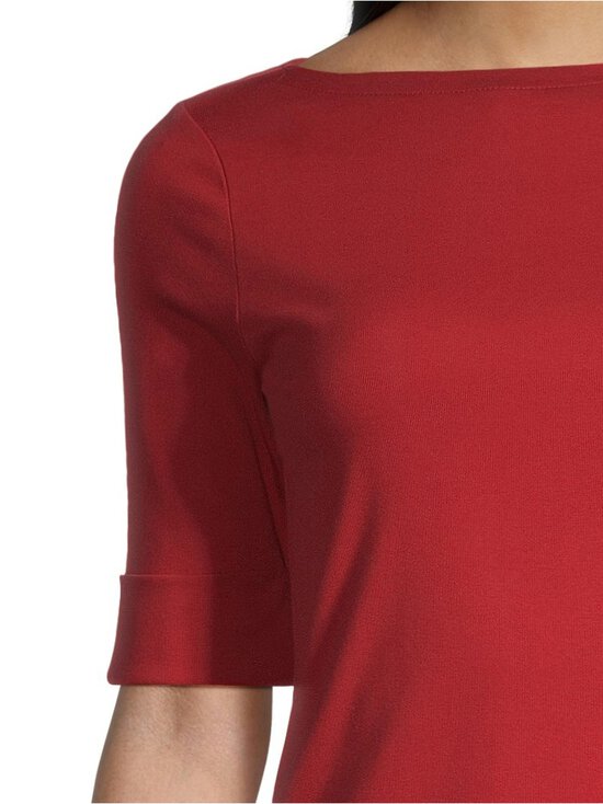 Lauren Ralph Lauren - Judy Elbow Sleeve -paita - MADISON RED | Stockmann - photo 5