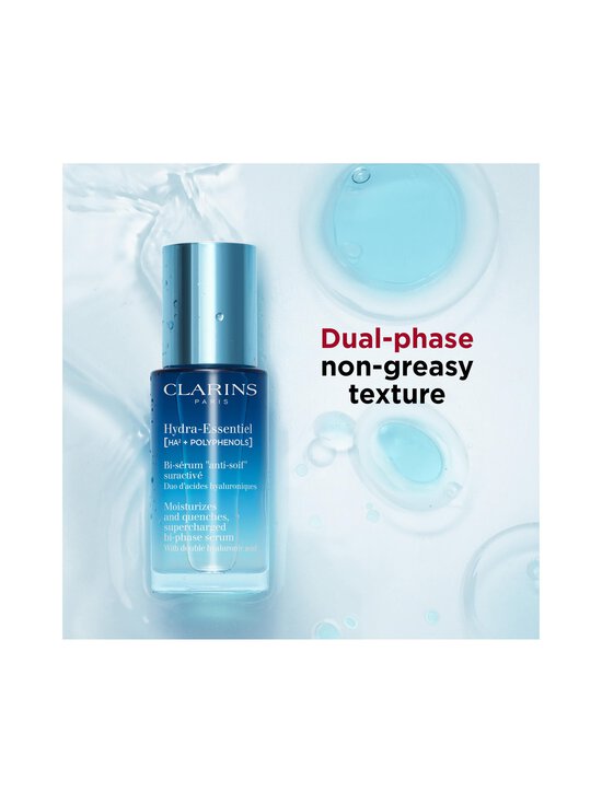 Clarins - Hydra-Essentiel [HA2 + POLIPENOLI] Supercharged Bi-phase serums - NOCOL | Stockmann - photo 2