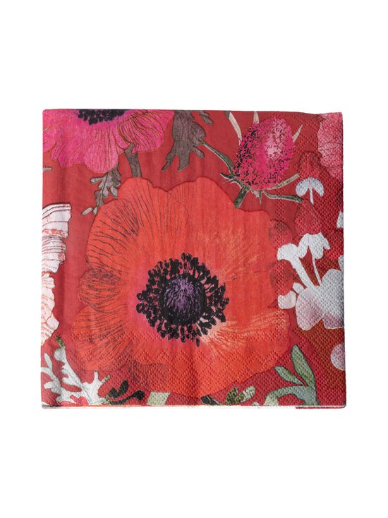 Pentik - Leinikki Red -servietti 20 kpl - RED | Stockmann - photo 1