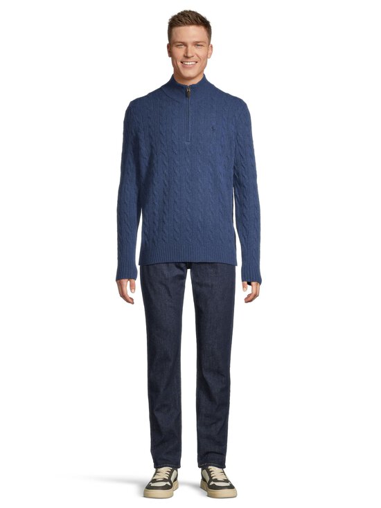 Polo Ralph Lauren - Cable Long Sleeve -neule - RUSTIC NAVY HEATHER - photo 2 Polo Ralph Lauren - Cable Long Sleeve -neule - RUSTIC NAVY HEATHER | Stockmann - photo 2