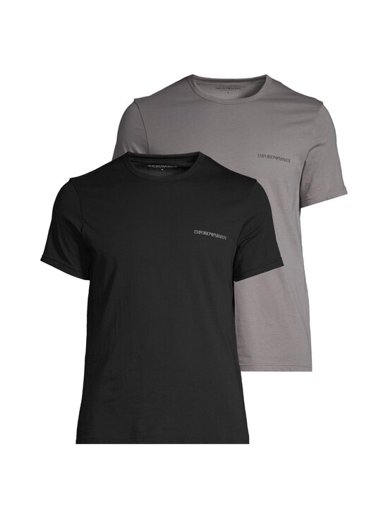 Emporio Armani - T-paita 2-pack - MC494 BLACK/GREY | Stockmann - photo 1