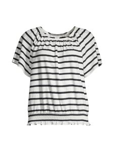 NOOM - Tricha Linen -trikoopusero - DK.NAVY/OFFWHITE STRIPE | Stockmann