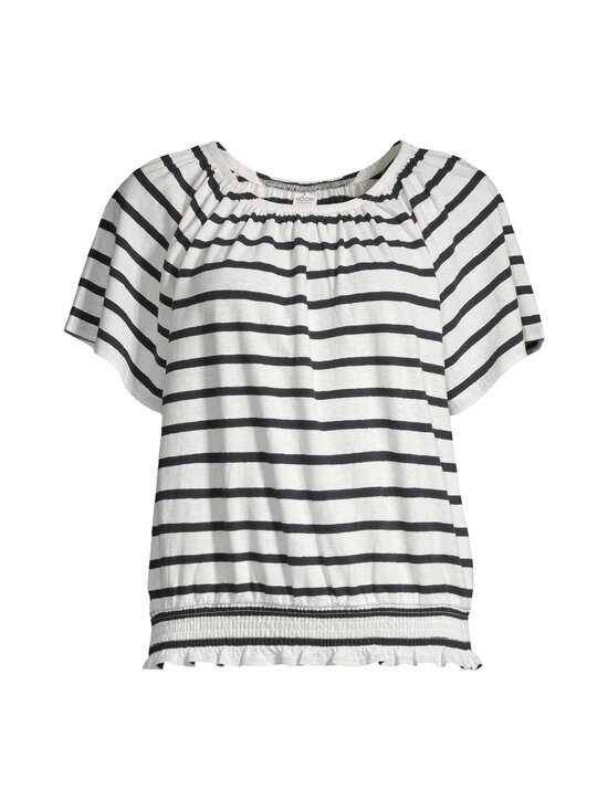 NOOM - Tricha Linen -trikoopusero - DK.NAVY/OFFWHITE STRIPE | Stockmann - photo 1