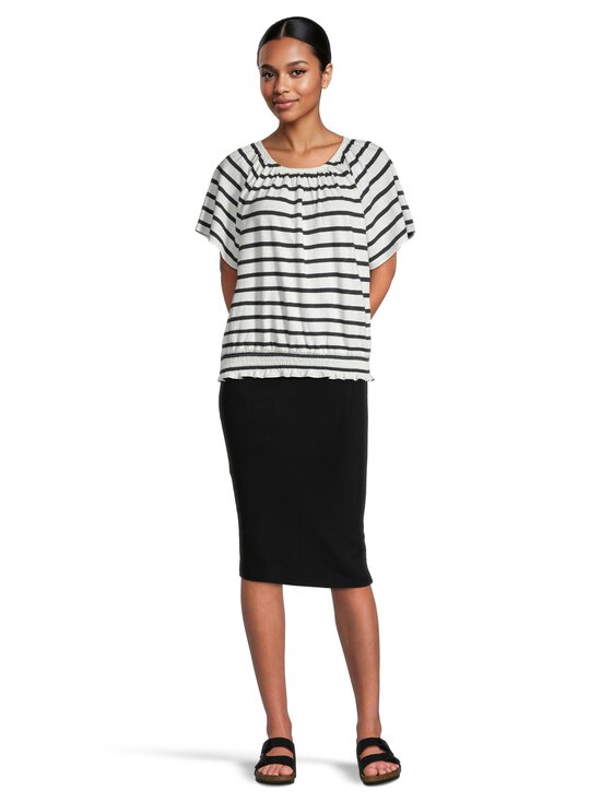 NOOM - Tricha Linen -trikoopusero - DK.NAVY/OFFWHITE STRIPE | Stockmann - photo 2