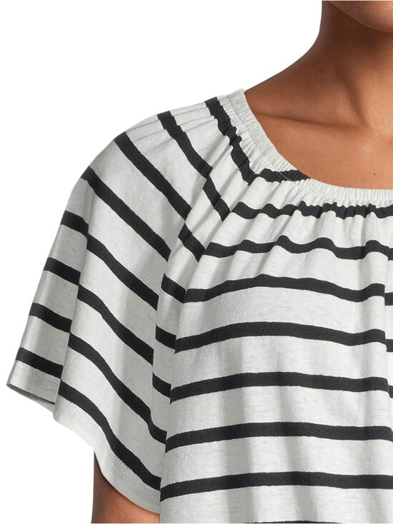 NOOM - Tricha Linen -trikoopusero - DK.NAVY/OFFWHITE STRIPE | Stockmann - photo 4