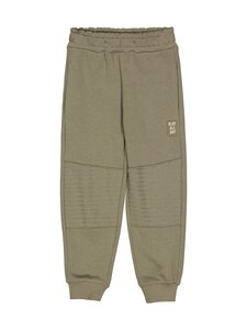 Lindex - Joggers- collegehousut vahvistetuilla polvilla - 6876 LT DUSTY KHAKI | Stockmann