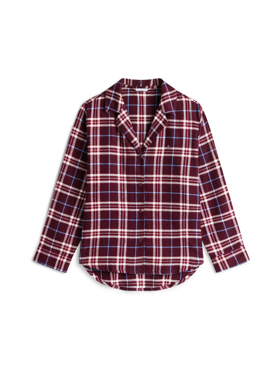 Tommy Hilfiger - Flanellipyjama - 0KQ TARTAN REIKER BURGUNDY | Stockmann - photo 1
