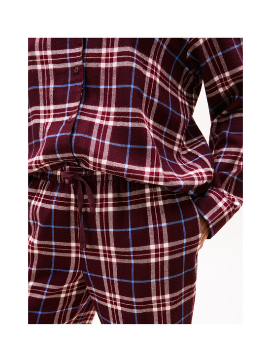 Tommy Hilfiger - Flanellipyjama - 0KQ TARTAN REIKER BURGUNDY | Stockmann - photo 6