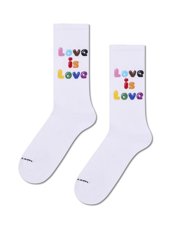 Happy Socks - Pride Sneaker Socks Gift Set -sukat 3-pack - 1000 WHITE | Stockmann - photo 4